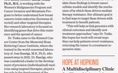 Eneda was recently featured in the Breast Matters Issue of 2022